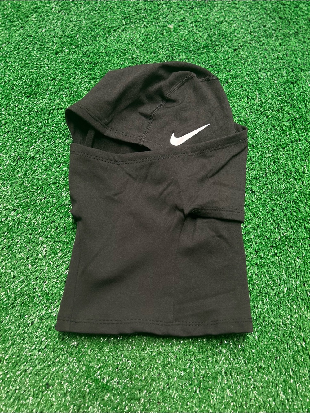 Nike Pro HyperWarm Black Balaclava Hood One Size Unisex